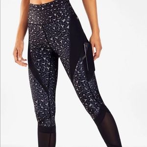 Fabletics High Rise Leopard Leggings